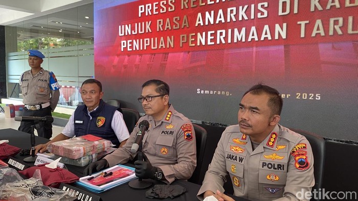 Kabid Humas Polda Jateng, Kombes Artanto, di Mapolda Jateng, Kota Semarang, Rabu (5/11/2025).