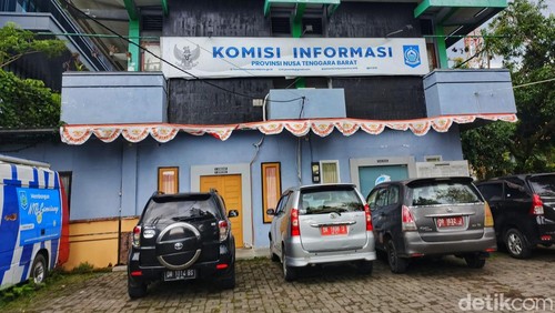 Kantor KI NTB di jalan Udayana Kota Mataram, Rabu (5/11/2025). (Foto: Ahmad Viqi/detikBali).
