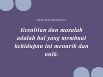 150 Kata-kata Bijak Kehidupan tentang Perjalanan Hidup yang Penuh Suka Duka