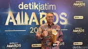 Bus Trans Jadi Pilar Ekonomi Regional, Dishub Jatim Raih detikJatim Awards