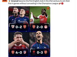 Rekor Gila Arsenal Bikin Kagum Netizen
