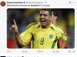 Rekor Gila Arsenal Bikin Kagum Netizen