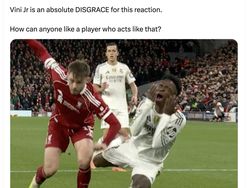 Meme Kocak Mbappe dan Vinicius Jr Dikantongi Conor Bradley
