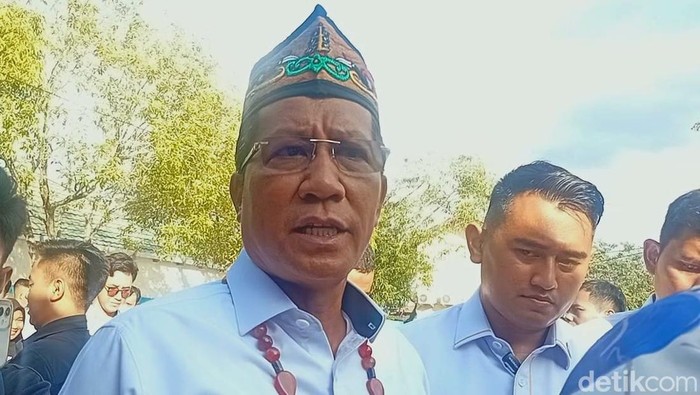 Menkum RI kunjungi Posbankum Bukit Tunggal Palangka Raya. Foto: Ayuningtias Puji Lestari