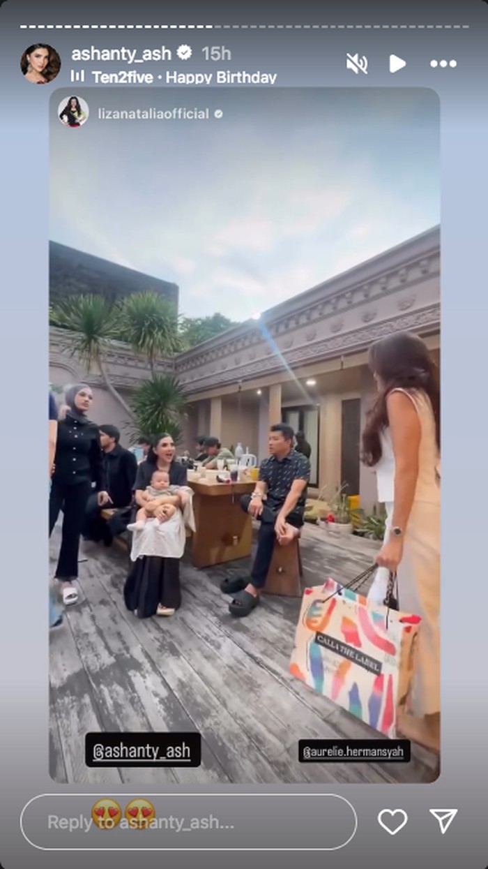 Meriahnya Ultah Ashanty ke-42, Dirayakan dengan Makan-makan di Rumah