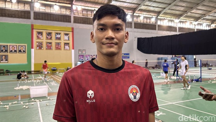 Pebulutangkis Indonesia Muhammad Shohibul Fikri