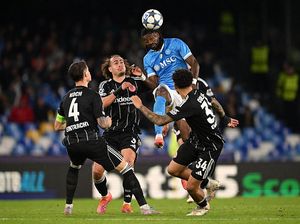 Hasil Liga Champions: Napoli Vs Frankfurt Berakhir Imbang