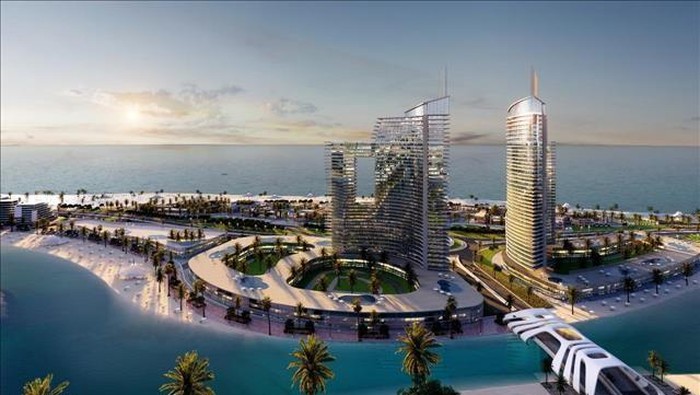 Mesir tengah menggarap kota supermodern di tepi Laut Mediterania, New El-Alamein.