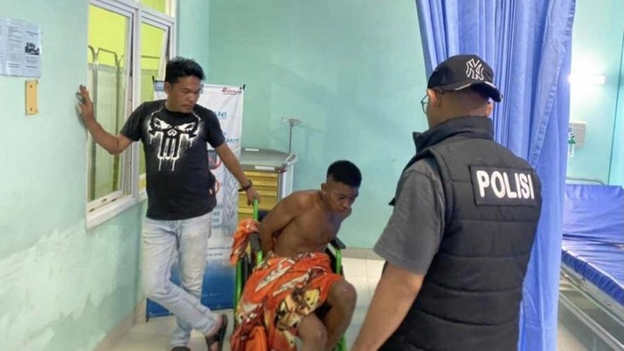 Tampang pelaku penganiayaan yang mengakibatkan 1 orang tewas di Muba