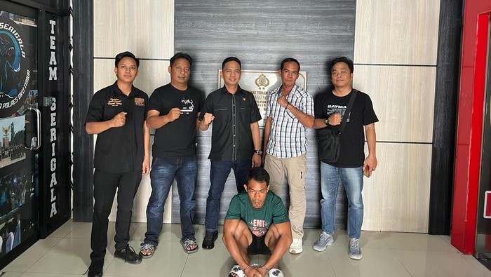 Pelaku Elan berhasil ditangkap setelah sebulan buron