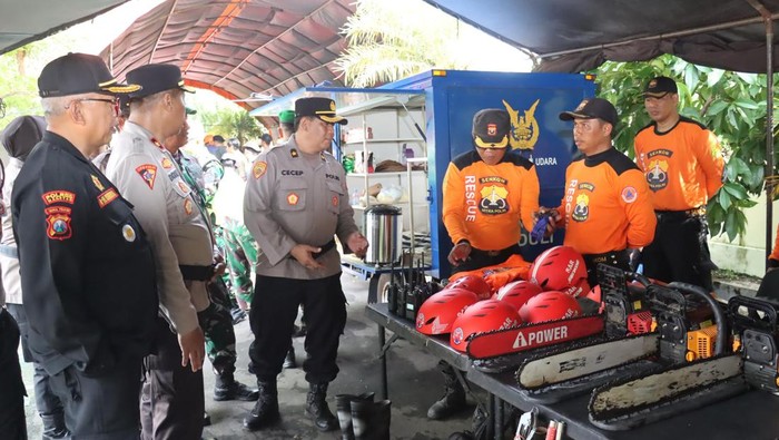 Polres Magetan gelar apel kesiapan tanggap darurat bencana