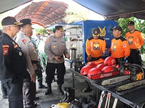 TNI-Polri dan BPBD Magetan Siaga Hadapi Bencana Hidrometeorologi