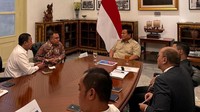 Prabowo Rapat Bareng Dasco hingga Purbaya di Istana, Ini yang Dibahas