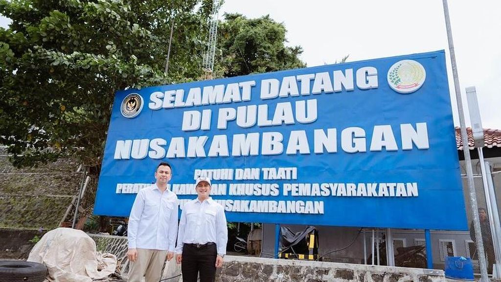 Raffi Ahmad dan Irfan Hakim Kunjungi Pulau Nusakambangan