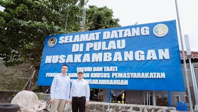 Raffi Ahmad dan Irfan Hakim Kunjungi Pulau Nusakambangan