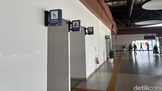 Stasiun Tanah Abang Baru, Jakpus. (Adhfar Aulia Syuhada/detikcom)