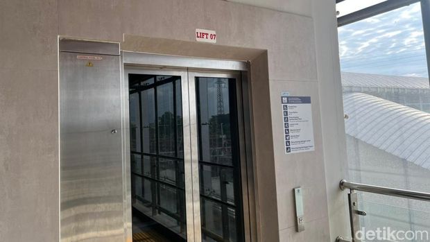 Stasiun Tanah Abang Baru, Jakpus. (Adhfar Aulia Syuhada/detikcom)