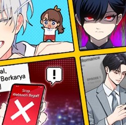 Webtoon Indonesia Perangi Bajakan Lewat Kampanye Baca Official