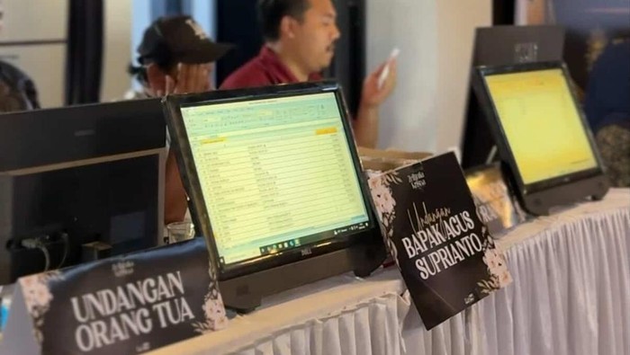 Viral Amplop Tamu Pernikahan Dibuka dan Ditampikan di Layar