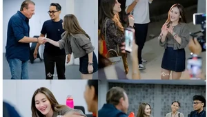 Bertatap muka dan ngobrol langsung dengan idolanya jadi momen yang benar-benar tak terlupakan bagi Ayu. Foto: Instagram Ayu Ting Ting