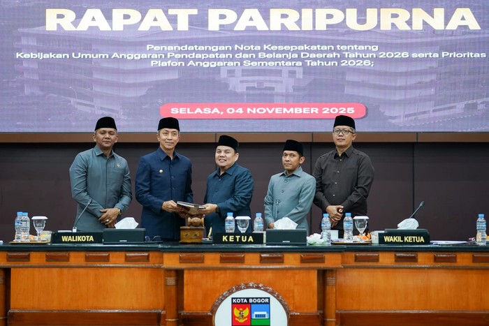 DPRD Kota Bogor-Pemkot Bogor Gelar Rapat Paripurna Soal KUA-PPAS 2026