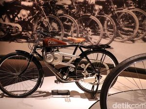 Bertemu Motor Pertama Honda di Dunia, Wujudnya Mirip Sepeda Kumbang