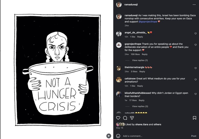 Ilustrasi Rama Duwaji