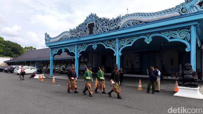 Situasi Keraton Solo pada Kamis (6/11/2025) siang.