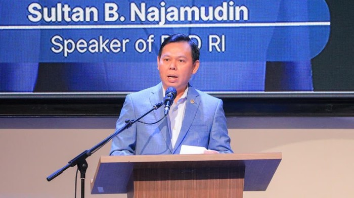Ketua DPD RI Sultan B. Najamudin