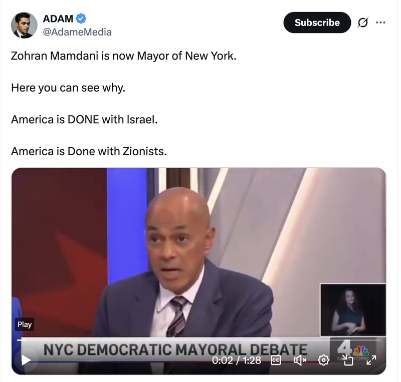 Netizen puji Mamdani