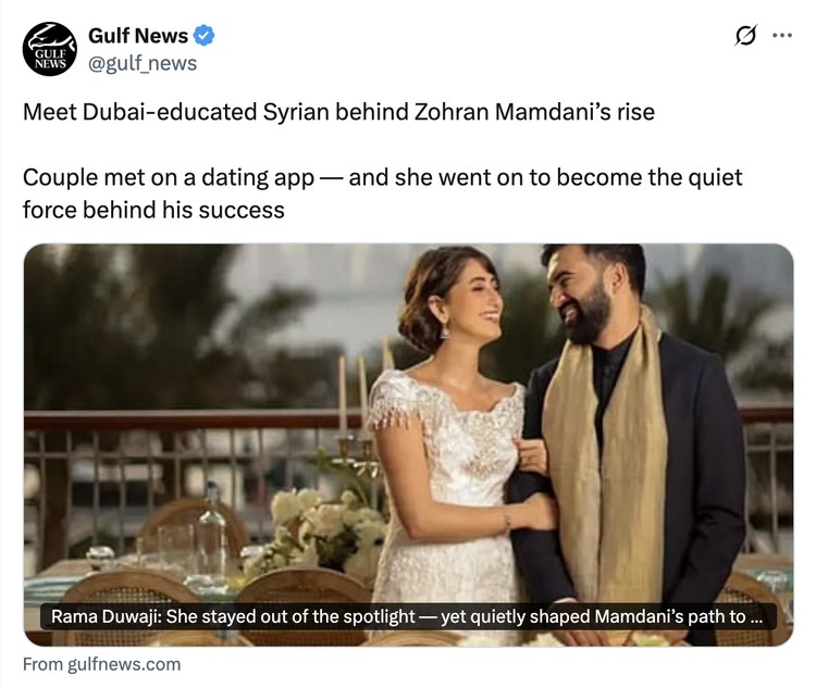 Netizen puji Mamdani