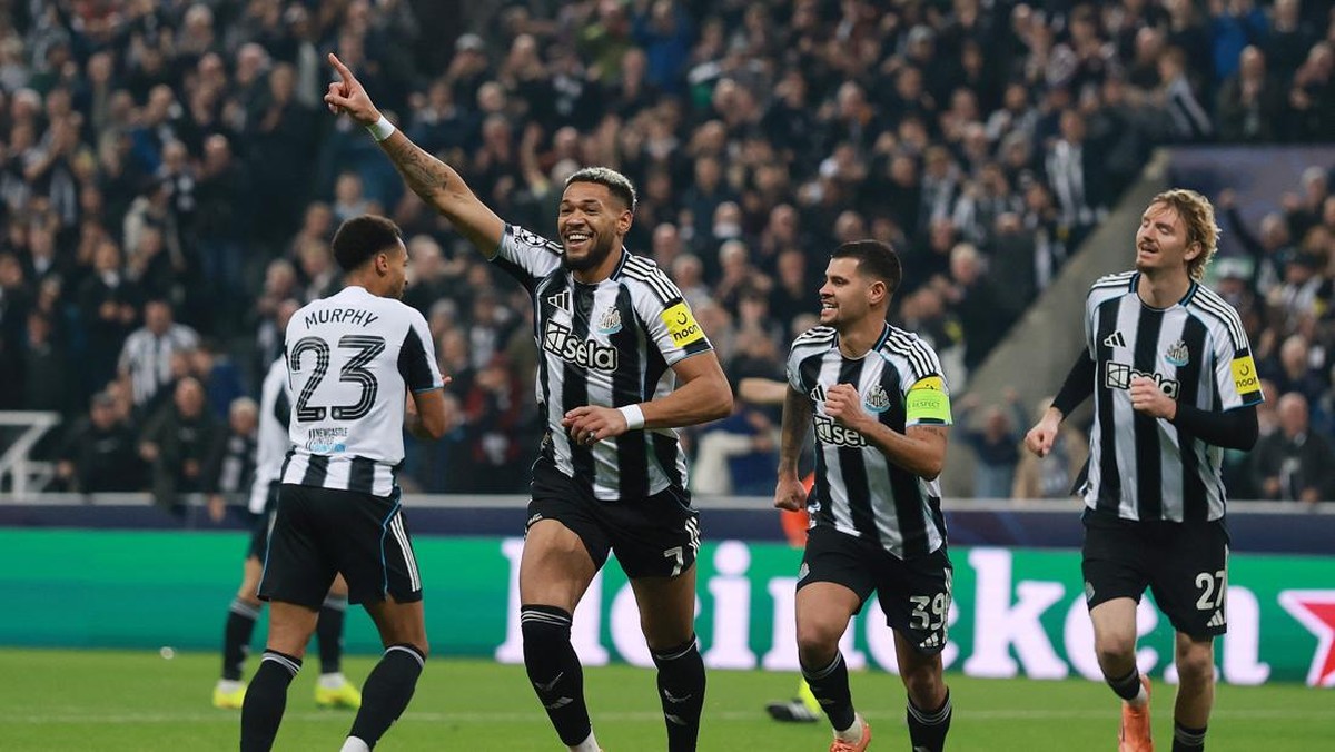 Newcastle United lagi melaju di Liga Champions. (Action Images via Reuters/Lee Smith)