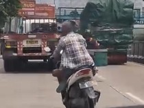 Video Viral Pemotor Ugal-ugalan dan Tantang Pengendara Lain di Semarang