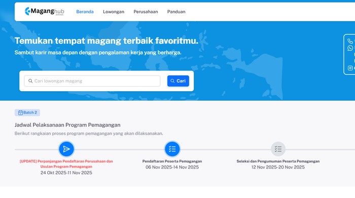 Pendaftaran Magang Hub Kemnaker Batch 2 Dibuka!
