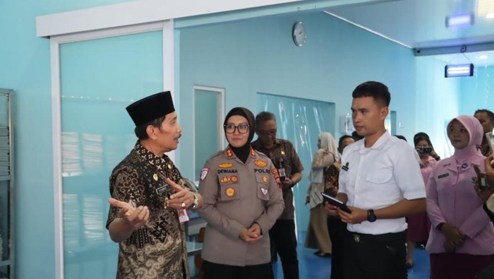 Peresmian SPPG 03 Polres Sragen, Kamis (6/11/2025).