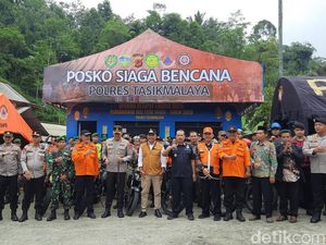 Posko Siaga Bencana Berdiri di Tapal Kuda Tasikmalaya
