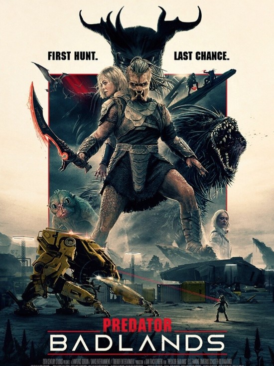 Cuplikan adegan dalam film Predator: Badlands (2025).