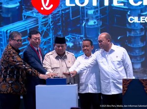 Prabowo Resmikan Pabrik Petrokimia di Cilegon Milik PT LCI, Terbesar Se-ASEAN