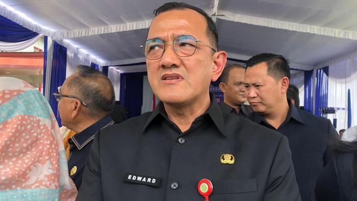 Sekretaris Daerah Sumsel Edward Candra