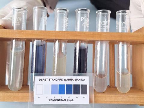 SPPG Polres Sukoharjo menggagalkan peredaran buah anggur hijau mengandung zat kimia berbahaya sianida (CN) dalam menu MBG