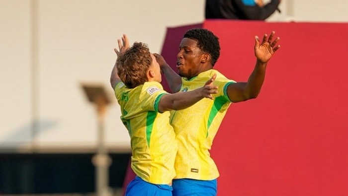 Timnas Brasil U-17 berlaga di Piala Dunia U-17 2025.
