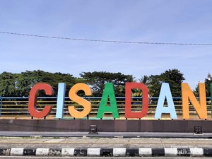 Cisadane Walk, Tempat Favorit Pengunjung untuk Bersantai