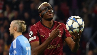 Top Skor Liga Champions: Osimhen Hat-trick, Salip Haaland, Kane, dan Mbappe