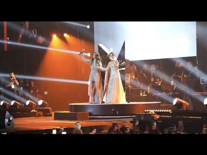 Ayu Ting Ting dan Nancy Ajram