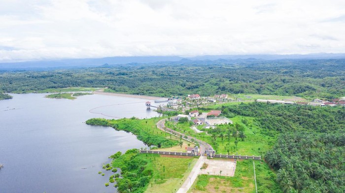 Bendungan Karian di Kabupaten Lebak. (Foto.dok BBWS C3)