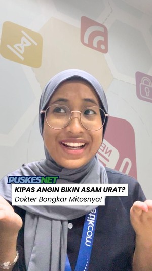Video: Keseringan Kena Kipas Angin Bikin Asam Urat? Ini Faktanya