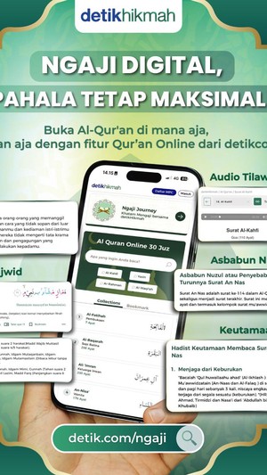 Video Sibuk Bukan Jadi Halangan, Baca Quran Online di detikcom 