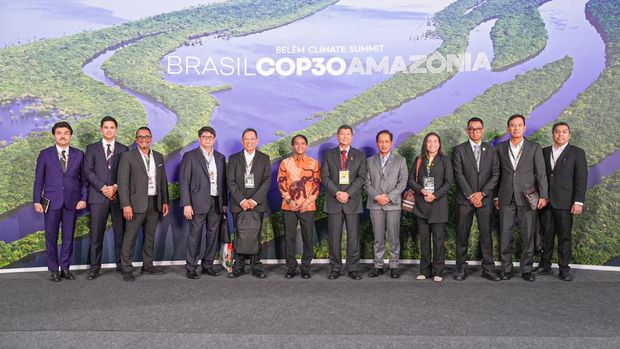 Indonesia menegaskan kembali komitmennya terhadap aksi iklim global dan menyampaikan dukungan penuh terhadap inisiatif Tropical Forests Forever Facility (TFFF) yang diluncurkan oleh Presiden Luiz Inácio Lula da Silva di Belem, Brasil. (Istimewa)
