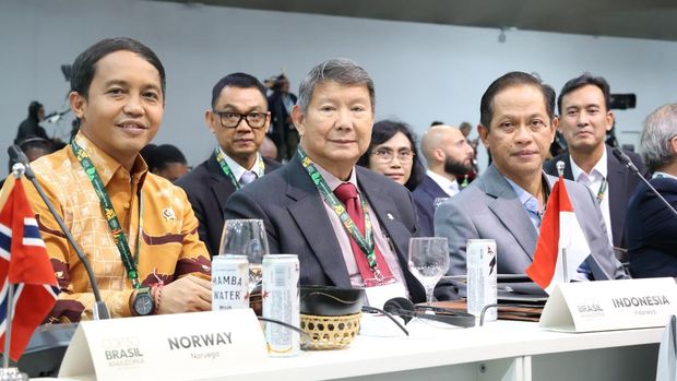 Indonesia menegaskan kembali komitmennya terhadap aksi iklim global dan menyampaikan dukungan penuh terhadap inisiatif Tropical Forests Forever Facility (TFFF) yang diluncurkan oleh Presiden Luiz Inácio Lula da Silva di Belem, Brasil. (Istimewa)