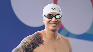 Pernah jadi atlet renang nasional, Glenn sempat berlaga di Olimpiade 2016 kategori gaya kupu-kupu 100 meter. Foto: Instagram Glenn Victor